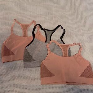 Lot of 3 medium Auden Nursing sports bras.
